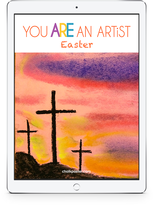 Celebrate Easter With Art Teach The Joy Of Art To All - Cross (600x750), Png Download