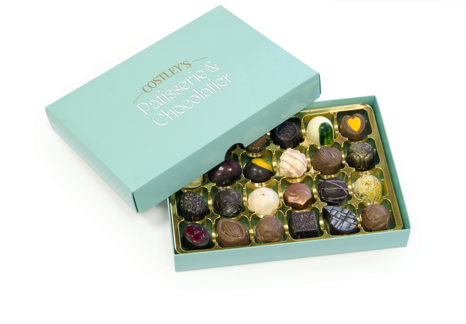 Box Of 24 Chocolates - Box (1000x667), Png Download