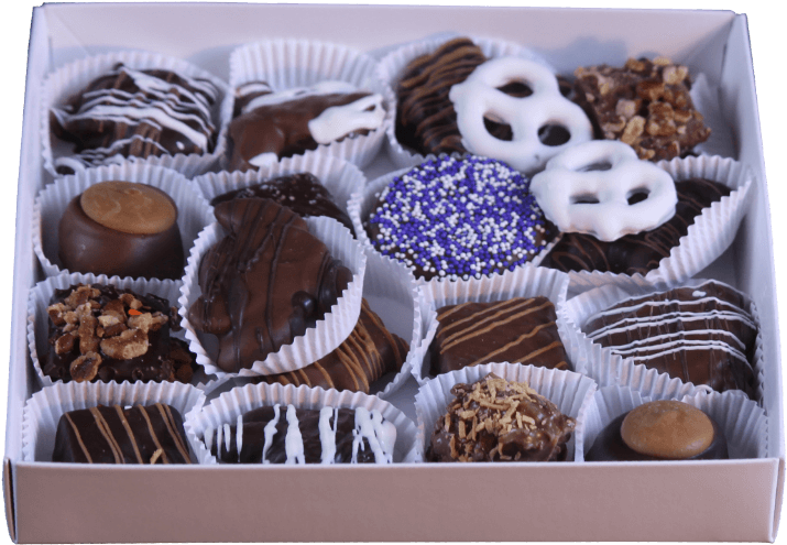 Wedding Assorted Chocolate Box 1 Lb - Giri Choco (900x600), Png Download