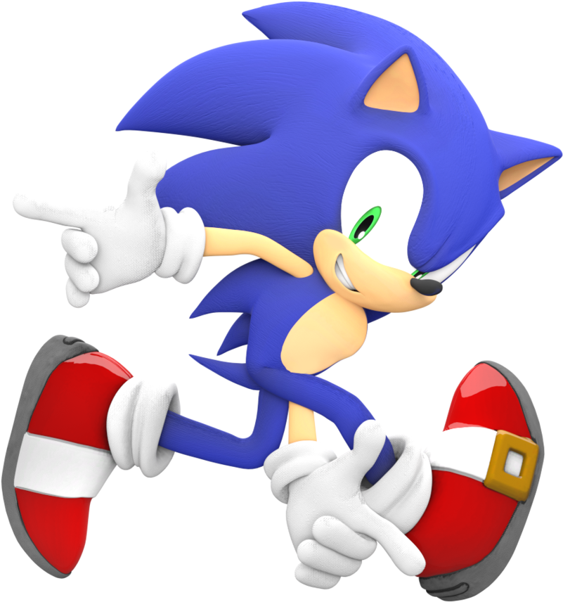 Sonic The Hedgehog (894x894), Png Download