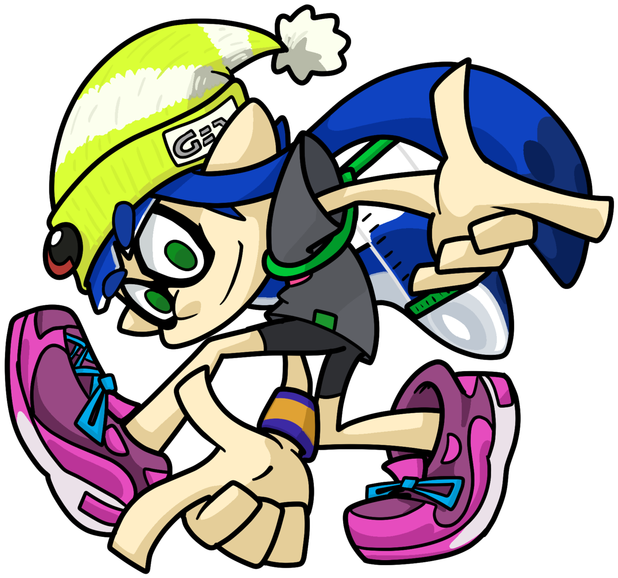 Cartoon Clip Art Illustration Fictional Character (1280x1280), Png Download