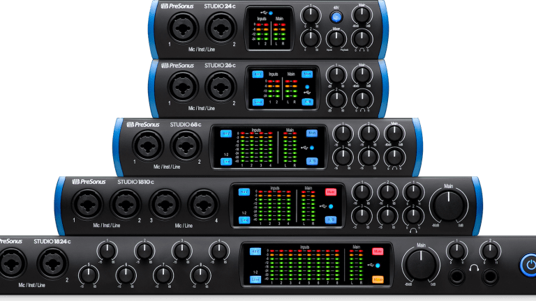 Presonus Debuts Studio Series Usb-c I/os - New Audio Interfaces 2019 (768x432), Png Download