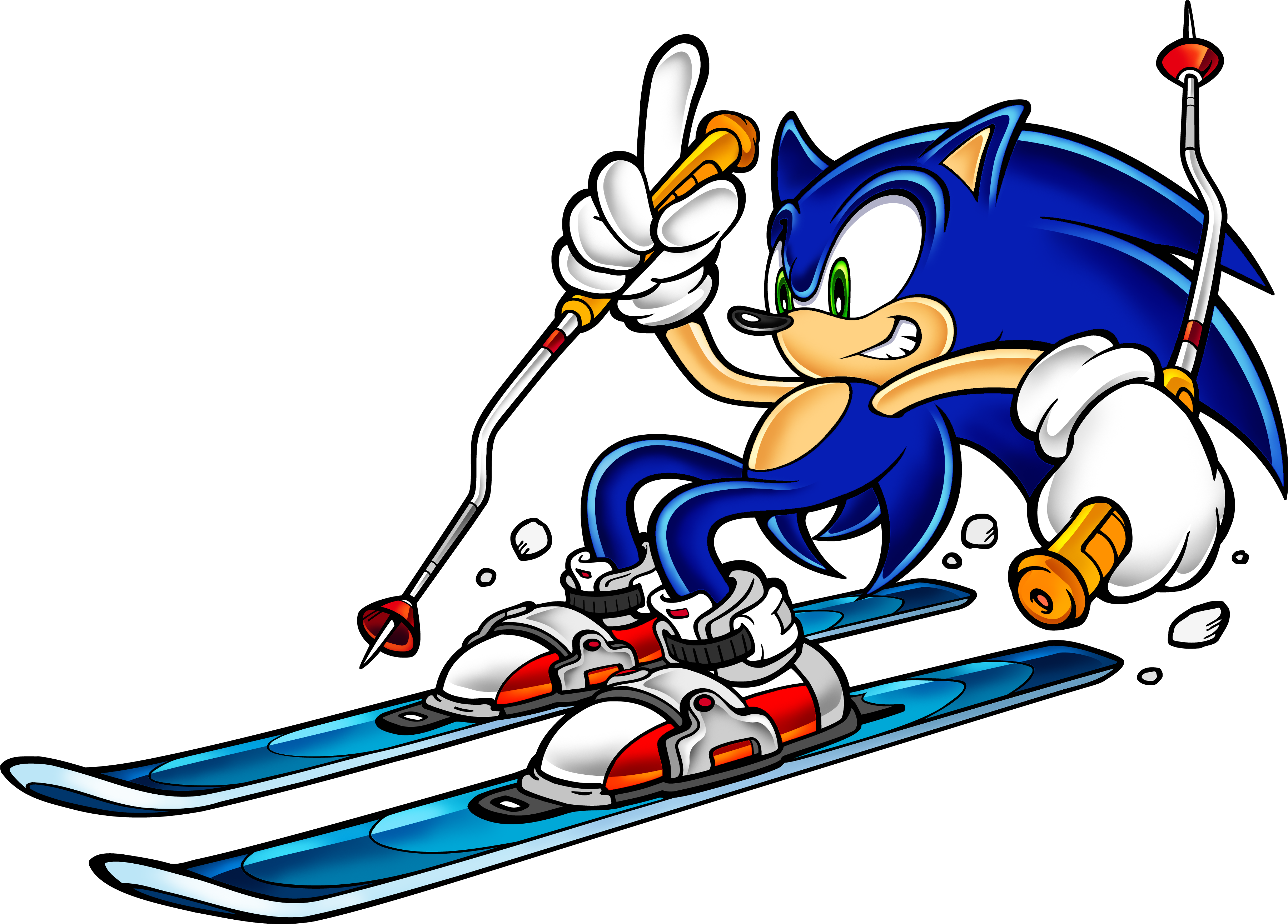 Png Download Sonic Adventure The Hedgehog Gallery - Sonic Adventure Official Art (3652x2618), Png Download