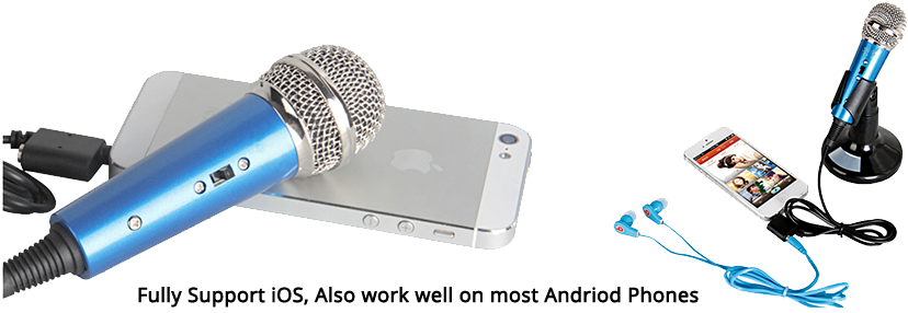 The Iqenhancer Features A Studio Quality Condenser - Gadget (1050x300), Png Download