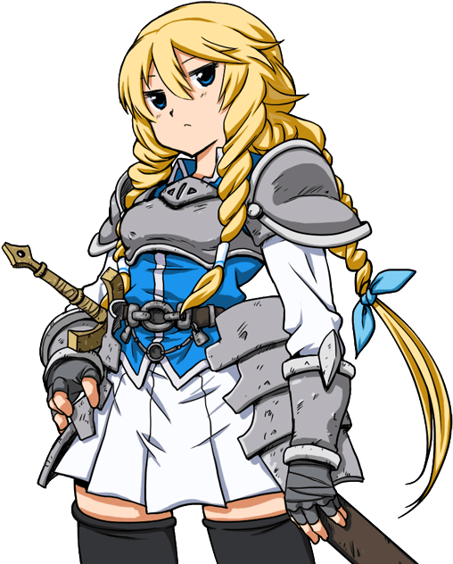 She's Somewhat Serious But Still A Nice Girl - Rpg Maker Mv Armors (570x673), Png Download