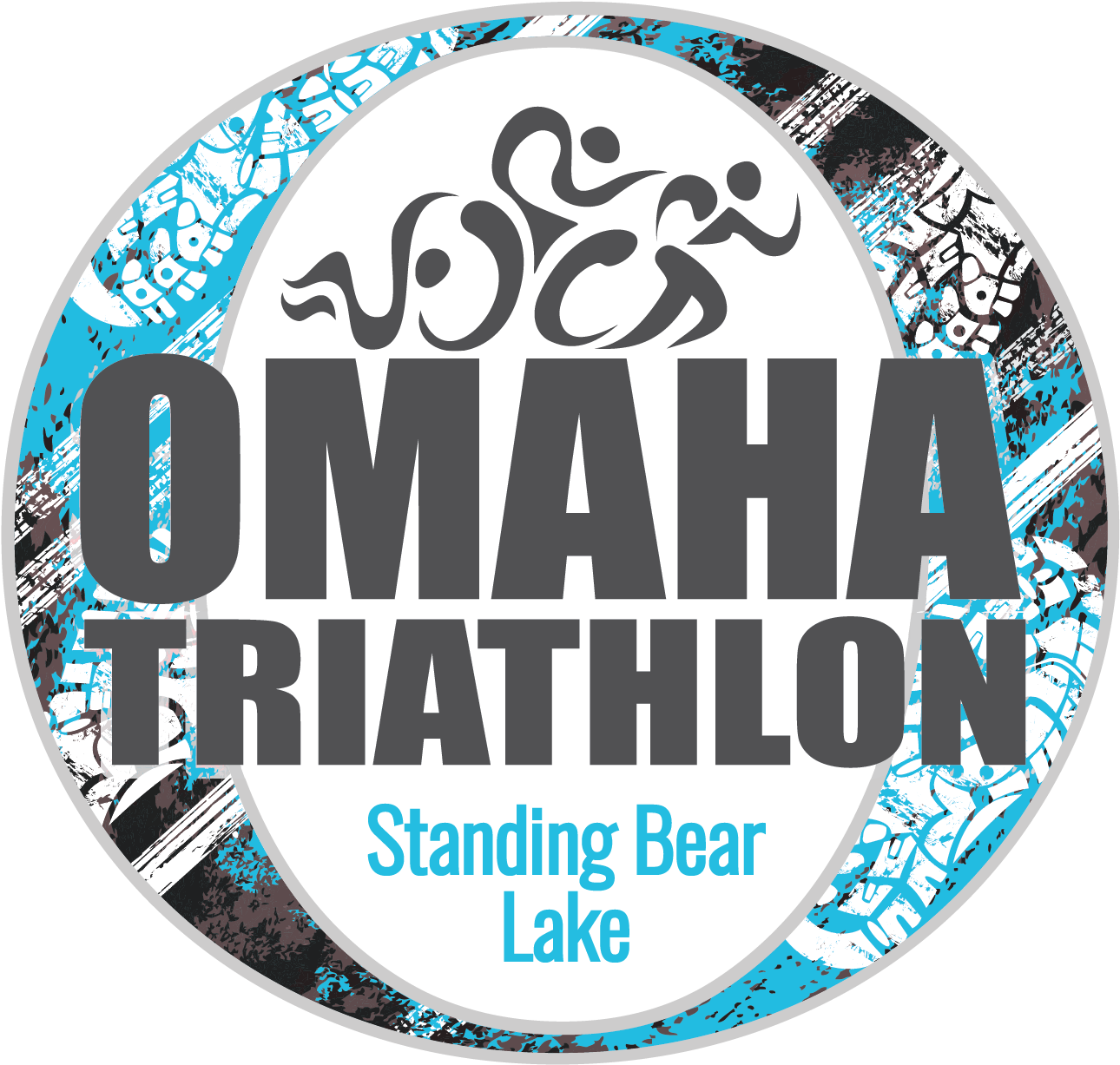 Omahatriathlon - Omaha Triathlon (1501x1350), Png Download