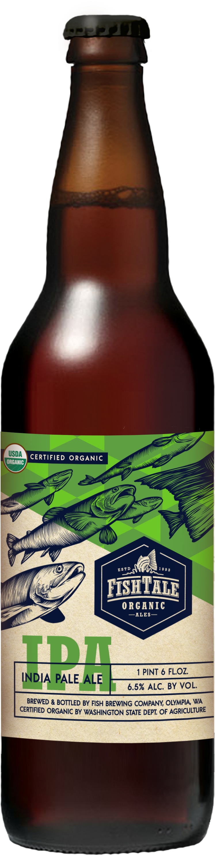 Fish Tale Ales - Spire Mountain Cider (1372x3000), Png Download
