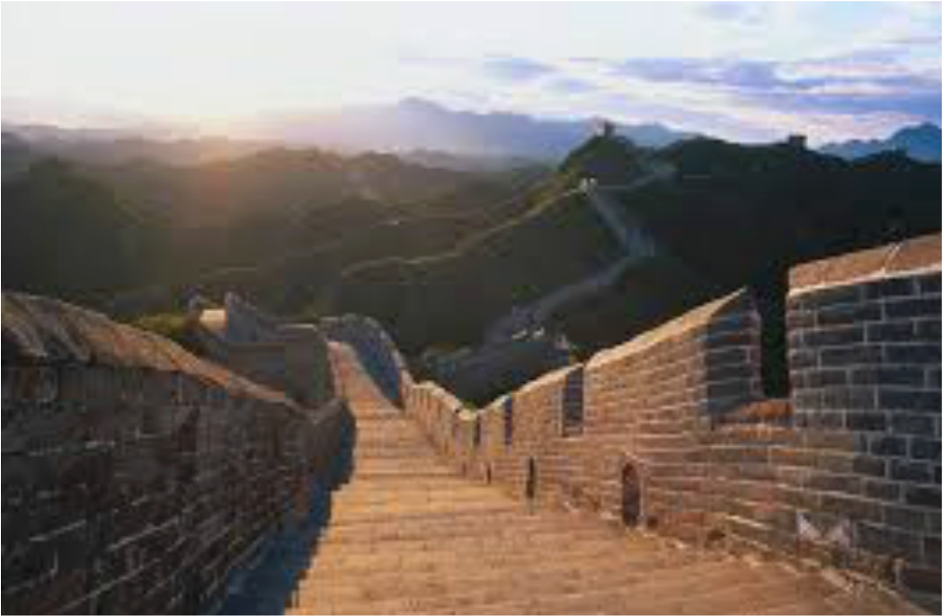 The Great Wall Of China - Great Wall Of China Wall (1049x685), Png Download