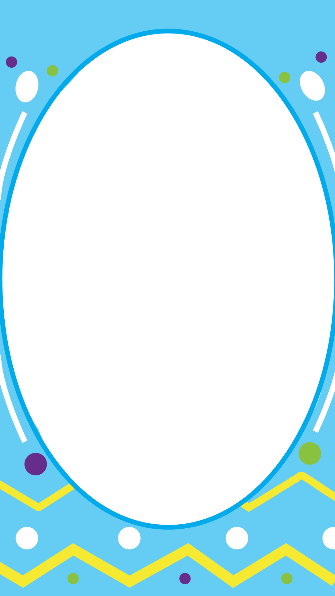 Easter Egg Frame - Easter Egg Photo Frame (1080x1920), Png Download
