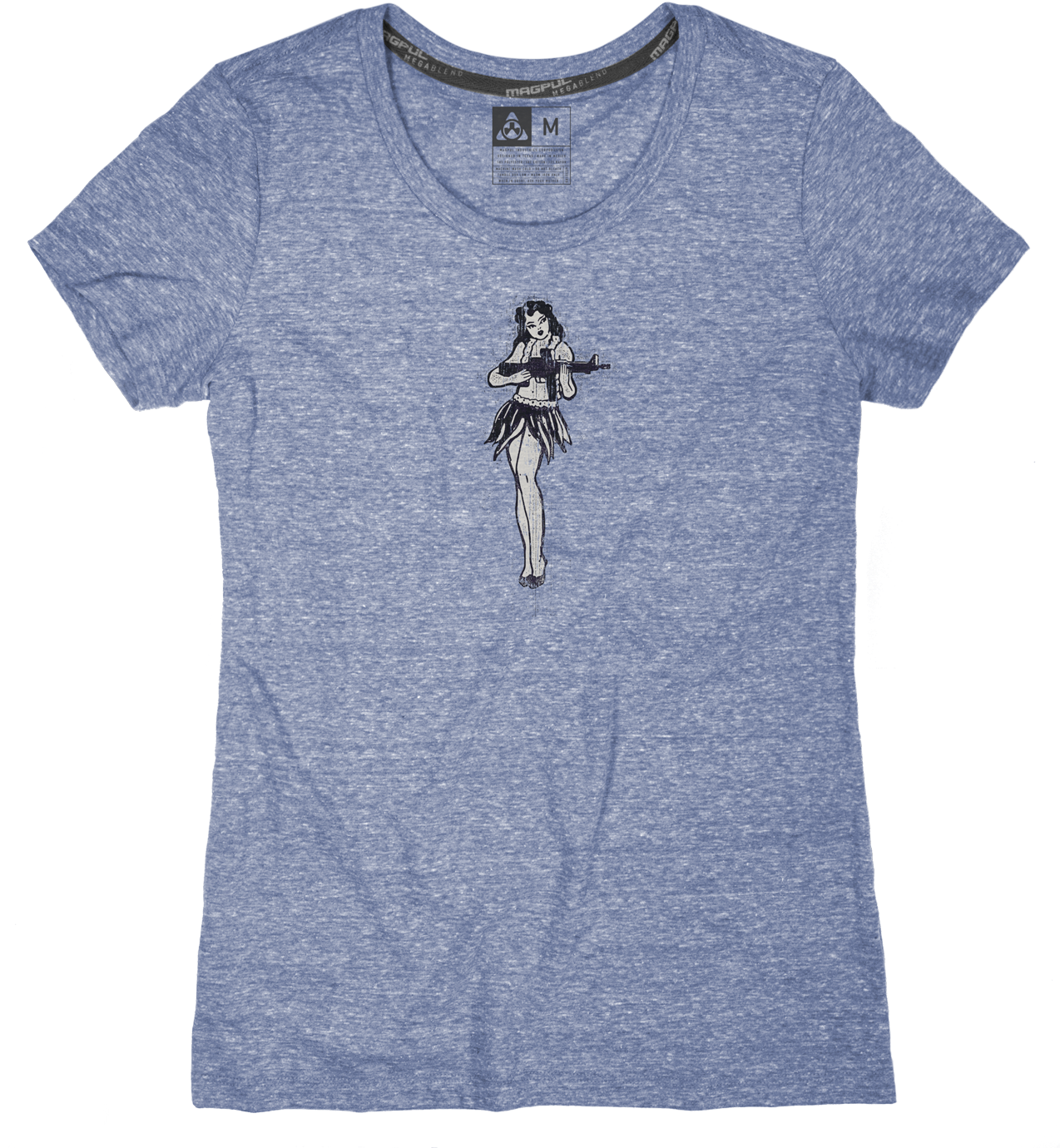 Mag925-blue - Crew Neck (1600x1600), Png Download