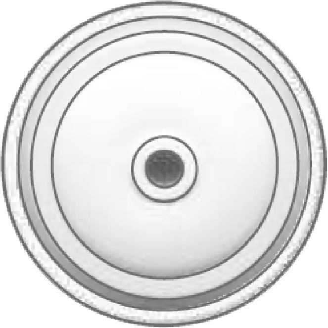 Anchor Penta-39017 Pilot 2 Plate Ceiling Rose - Circle (700x700), Png Download