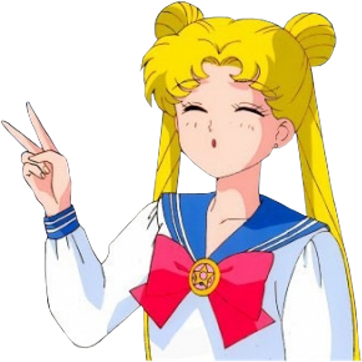 Sailor Moon Transparent Tumblr - Gifs De Sailor Moon (1024x796), Png Download