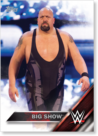 2016 Topps Wwe Big Show - Wwe 2k (700x700), Png Download