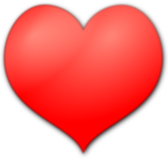 Valentine Heart 555px 118 - Heart Png (555x555), Png Download