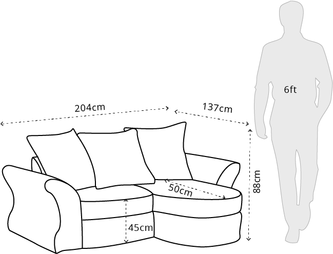 Sizeguide - Coffee Table (800x600), Png Download