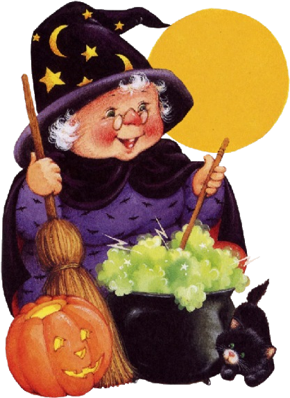 Disney Halloween Clip Art - Witchcraft (600x600), Png Download