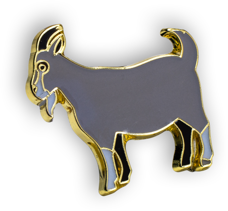 'goat' Pin - Livestock (600x543), Png Download