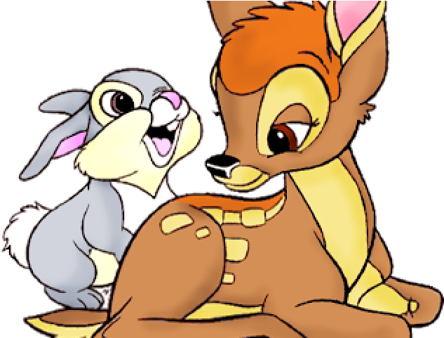Thumper Cliparts - Bambi And Thumper Drawings (640x480), Png Download