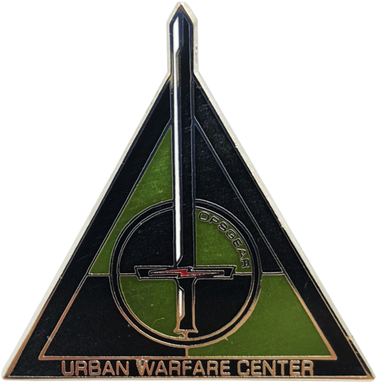 Opsgear Urban Warfare Center Pin - Emblem (900x900), Png Download