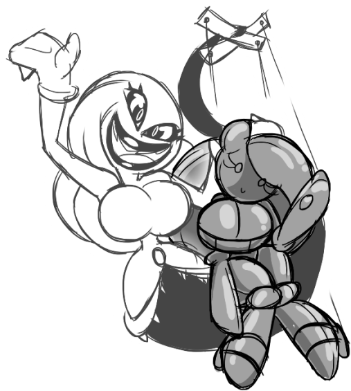 Knuckles Fused With King Boom Boo Into Some Sort Of - Amy King Boom Boo (540x612), Png Download