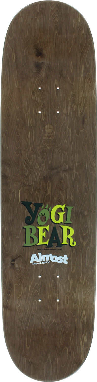 Almost Wilt Yogi Bear Skateboard Deck - Skateboard Deck (1500x1500), Png Download