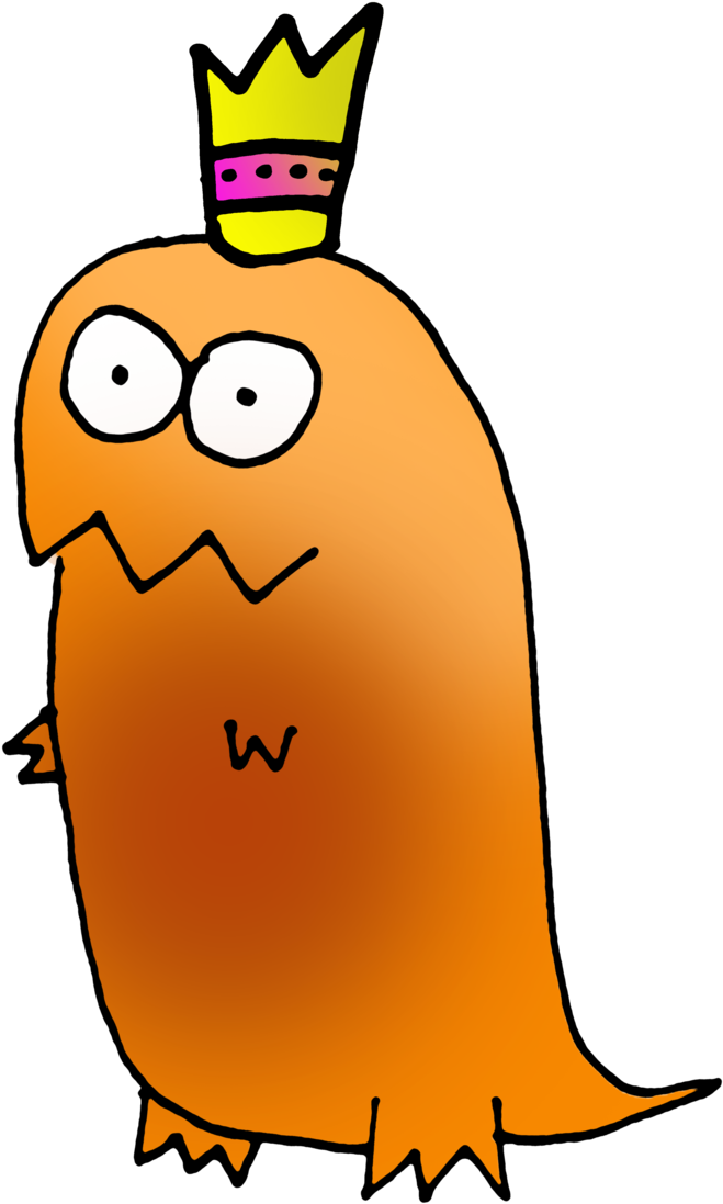 Orange Rex, King Of The Dinos (1000x1200), Png Download