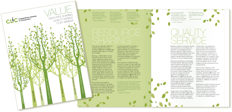 Cooperating Libraries In Consortium Brochure Design - Document (984x648), Png Download