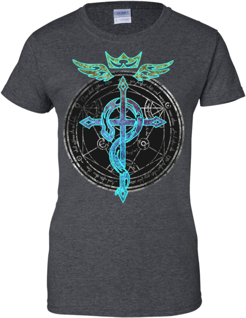 Fullmetal Alchemist Brotherhood - T-shirt (1024x1024), Png Download