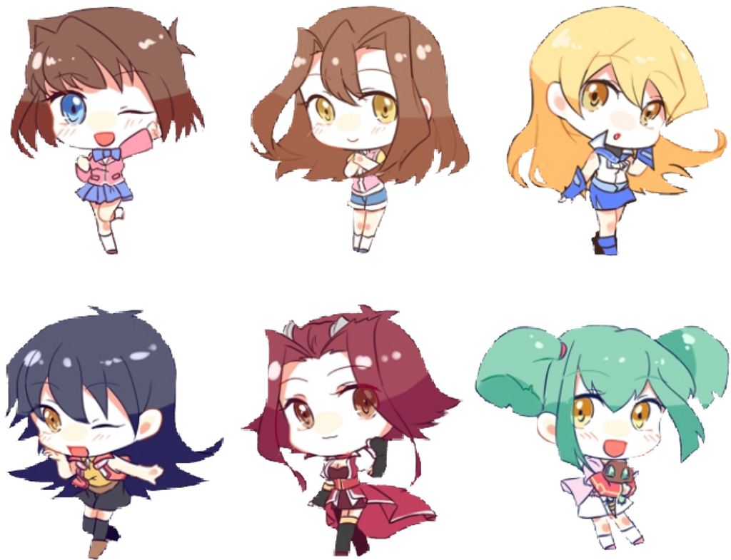 Yugioh Sticker - Yu Gi Oh 5ds Chibi (1024x797), Png Download