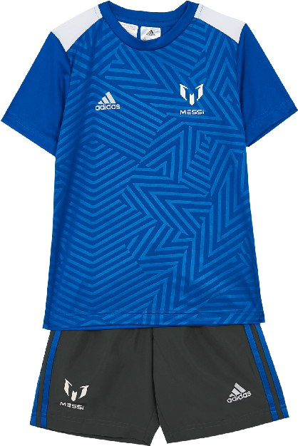 Blue Youth Messi Football Clothing Set - Board Short (700x700), Png Download