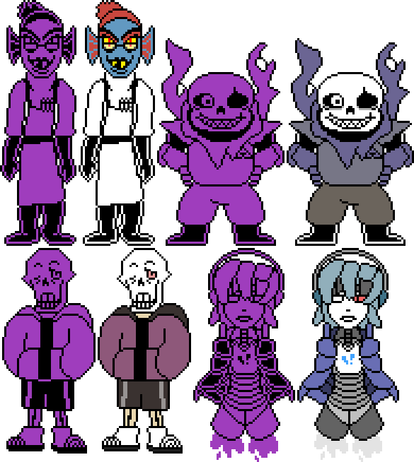 5ba2f3d42c15e-yteyf4tk - Swapfell Papyrus Sprite (585x654), Png Download