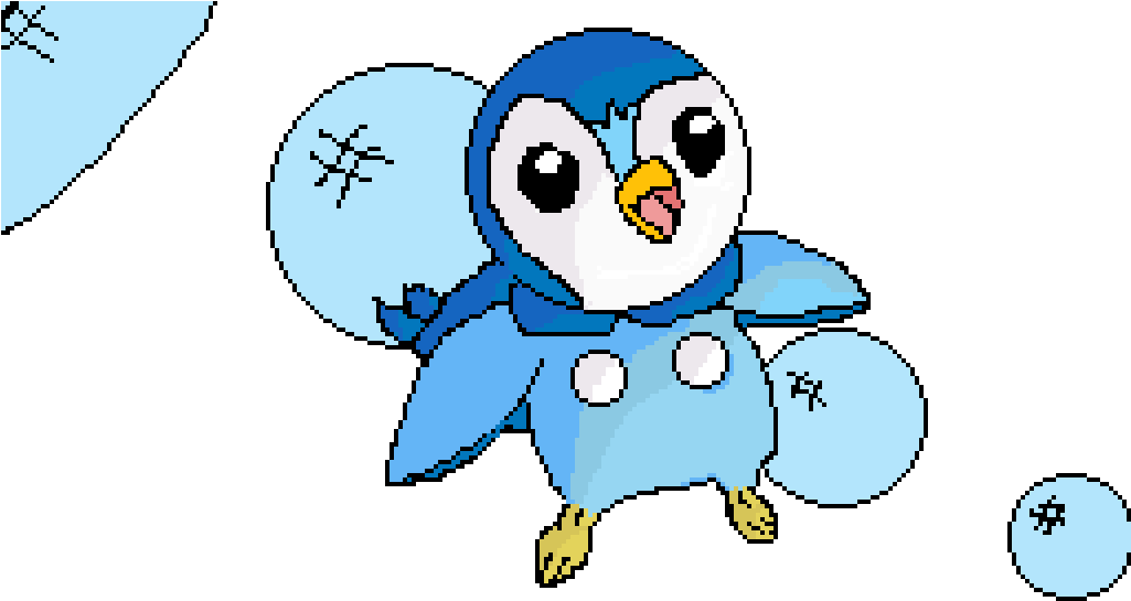 Piplup - Cartoon (1024x576), Png Download
