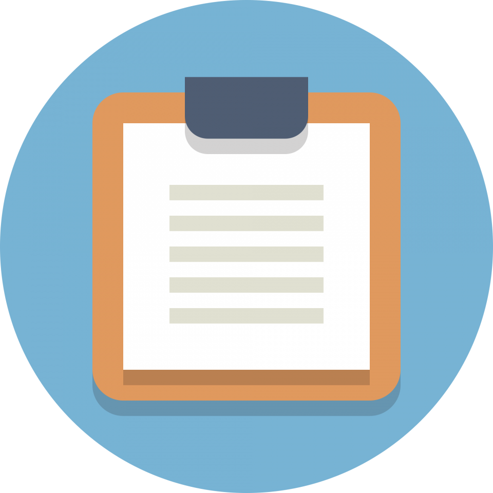 Clipboard Icon Png (960x960), Png Download