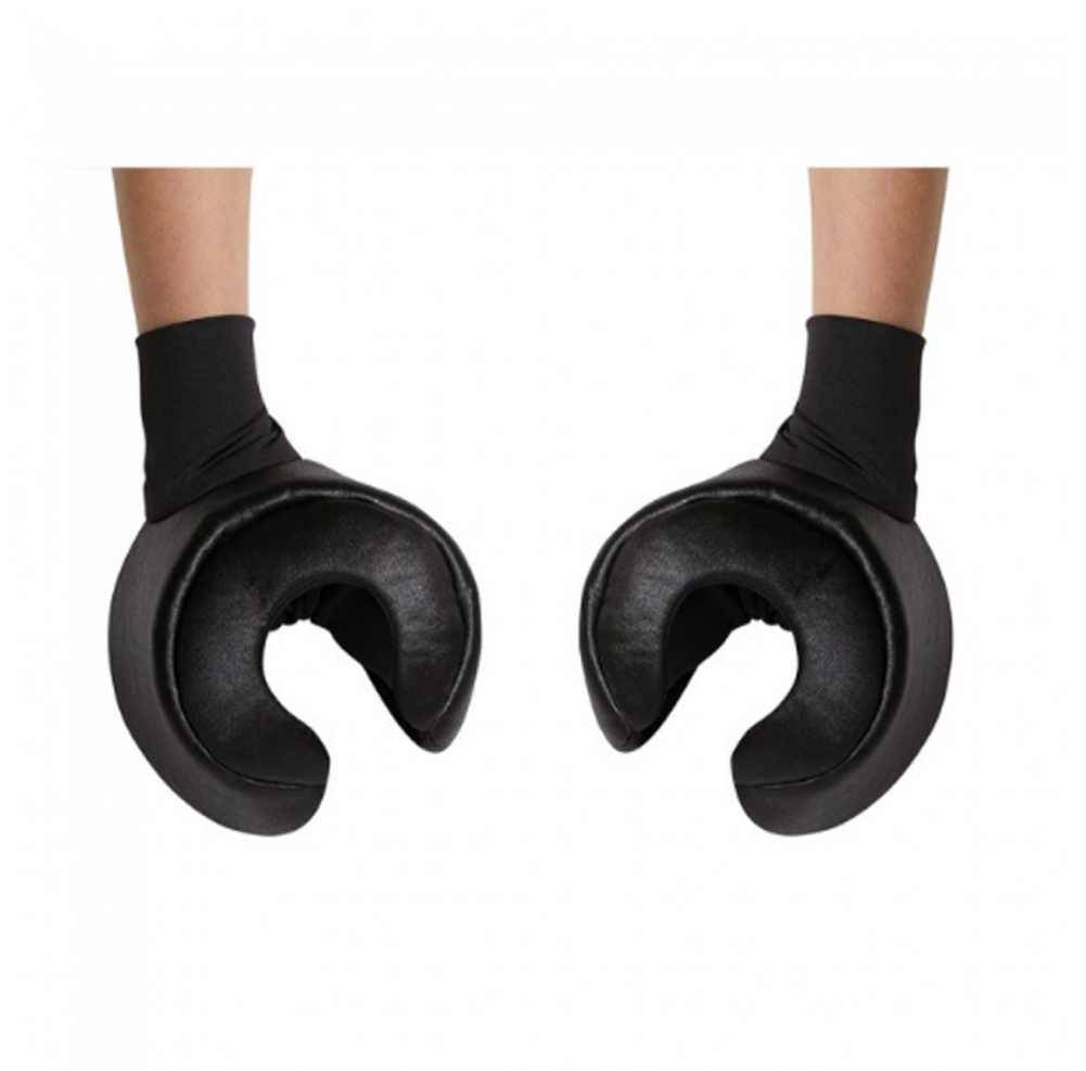 Lego Iconic Hands Black - Life Size Lego Hands (1000x1231), Png Download