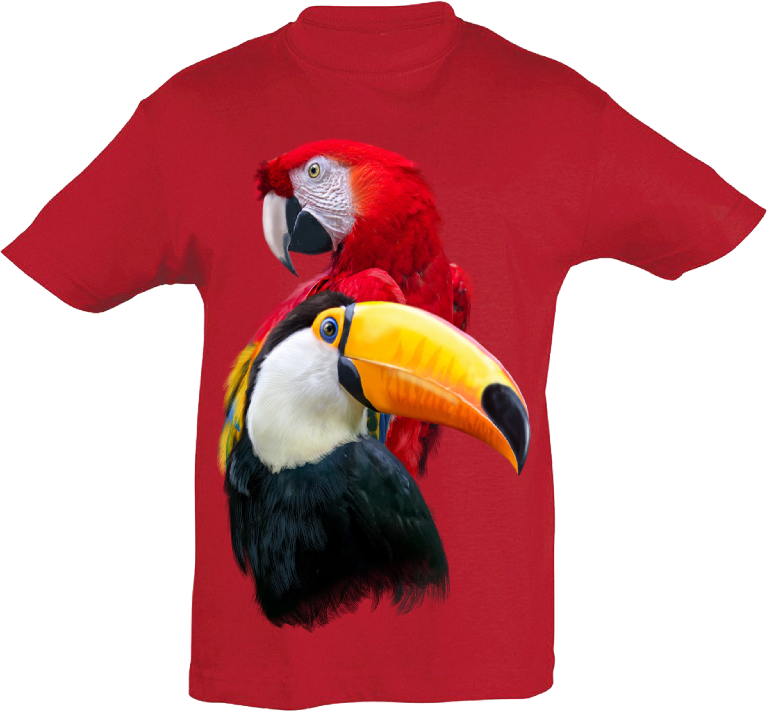 Parrot & Tucan T-shirt Kids - Toucan (3543x3543), Png Download