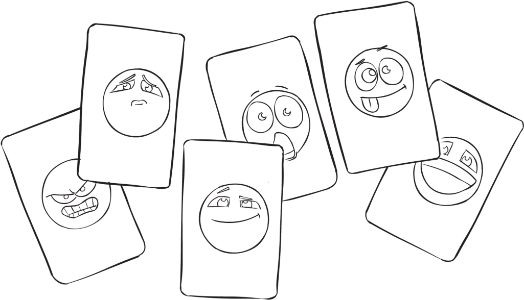 Emoji Cards - Drawing - Free Transparent PNG Download - PNGkey