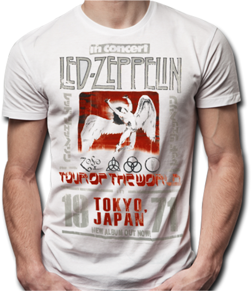 Led Zeppelin - Fictional Character (1000x1000), Png Download