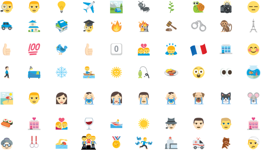 2-emojis - Smiley (1000x563), Png Download