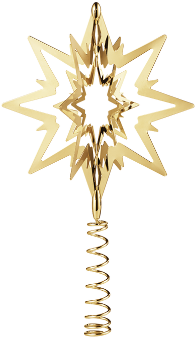 Georg Jensen Christmas Tree Top Star Gold - Georg Jensen Gold Star (800x800), Png Download
