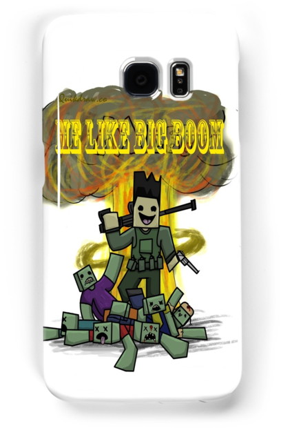 Unturned - Youtuber - By Quikdraw - Cartoon (500x700), Png Download