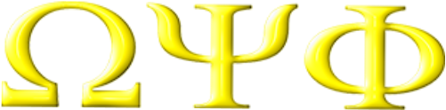 Omega Psi Phi - Calligraphy (1046x784), Png Download
