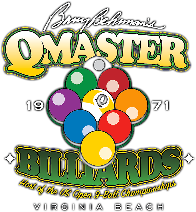 Barry Behrnam's Q Master Billiards - Graphic Design (820x843), Png Download