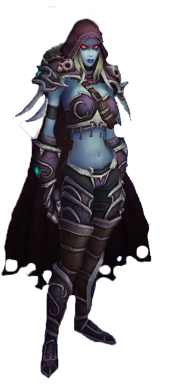 It Is On The New Model Of Lady Sylvanas - Skorpion Vz 61 Holster (443x767), Png Download