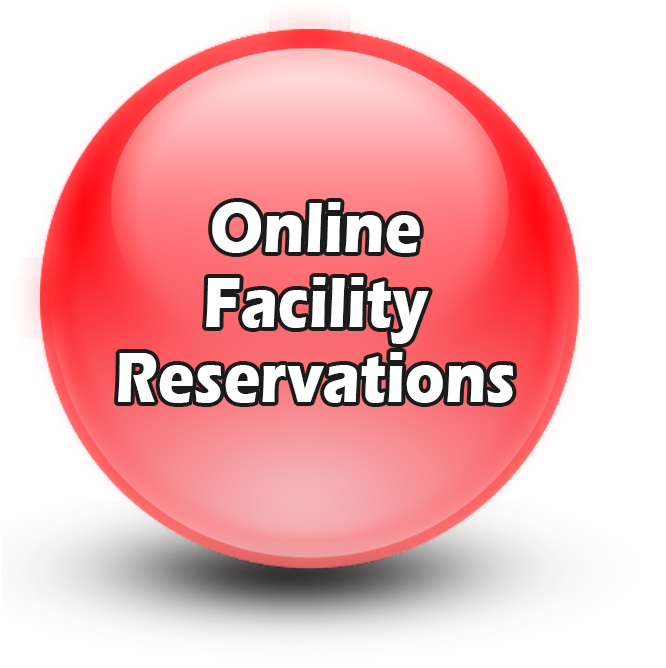 Online Facility Reservation Button - Circle (950x950), Png Download