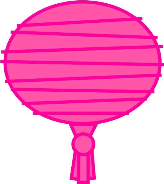 Paper Lanterns Clipart Transparent (540x597), Png Download