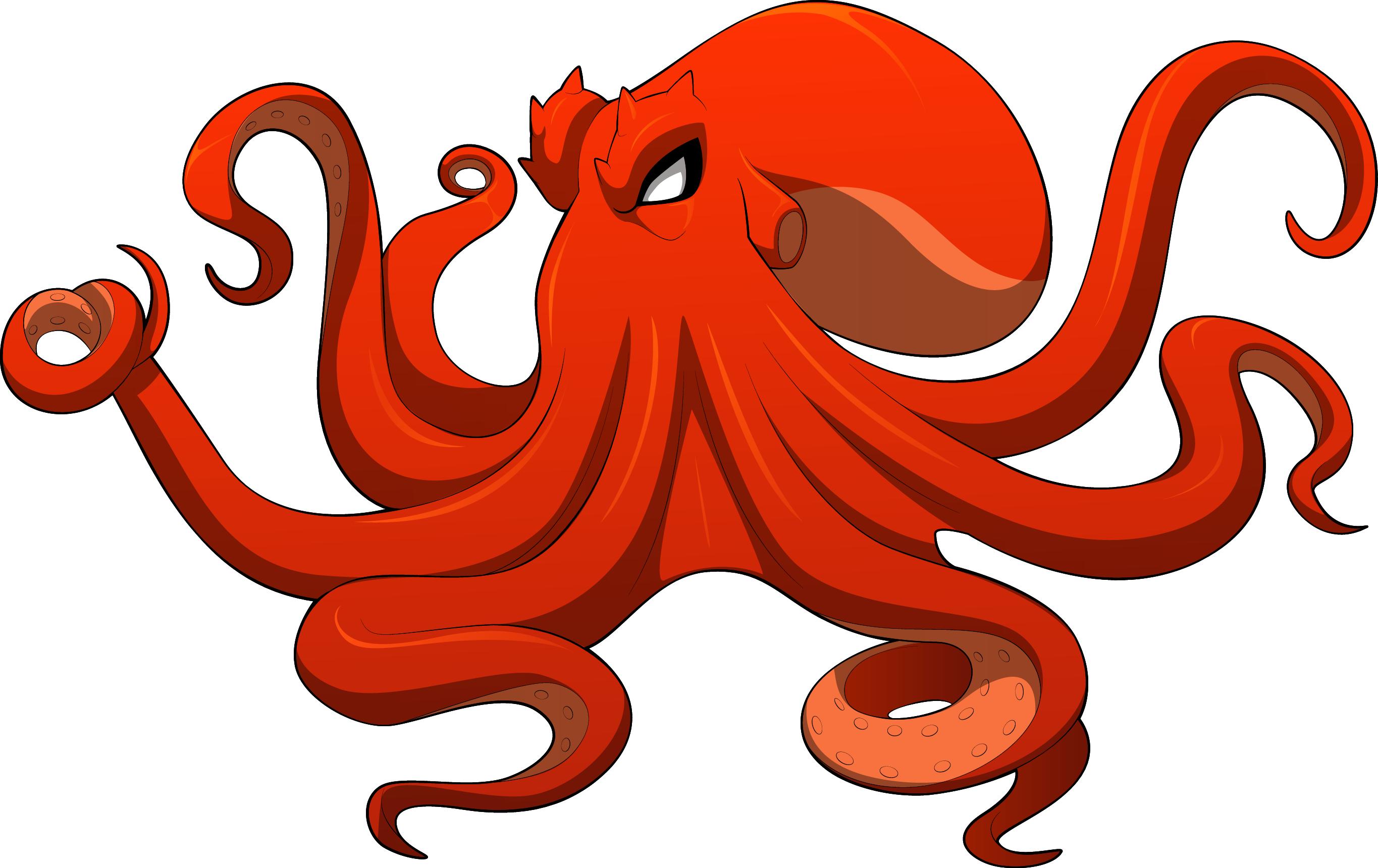 Octopus God - Octopus (2730x1720), Png Download