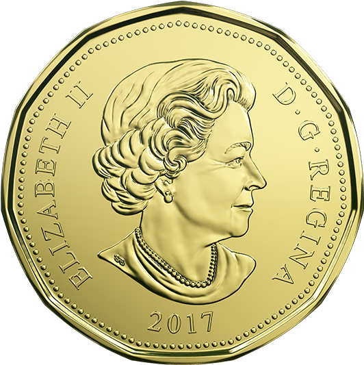 2017 Canada 150 Circulation 12-coin Collection - Coin Elk Gold 2017 (570x570), Png Download