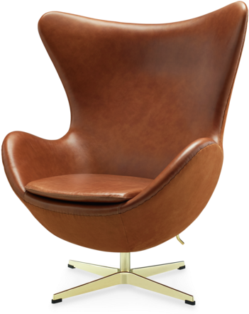 Golden Egg Chair - Office Chair (900x450), Png Download
