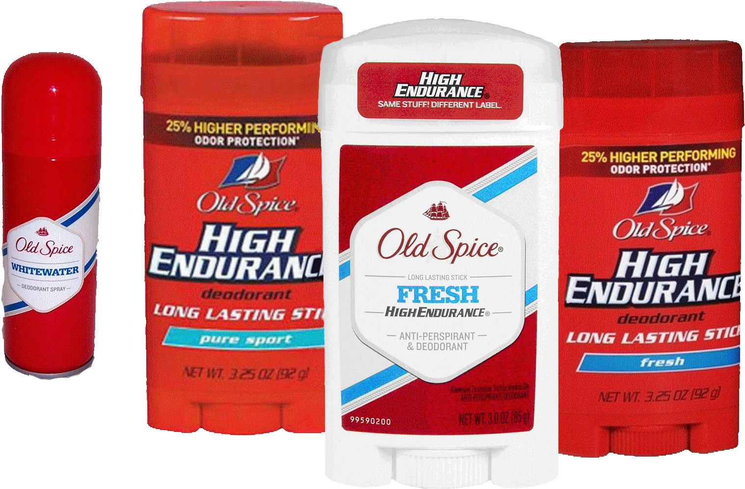 Screen - Old Spice High Endurance (1668x1076), Png Download