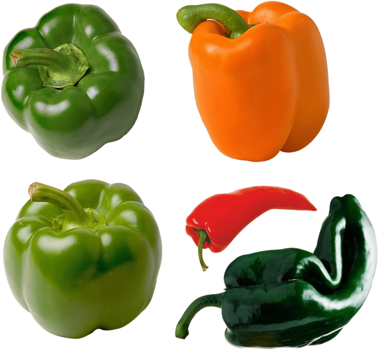 Red Pepper - Pepper Orange (800x745), Png Download